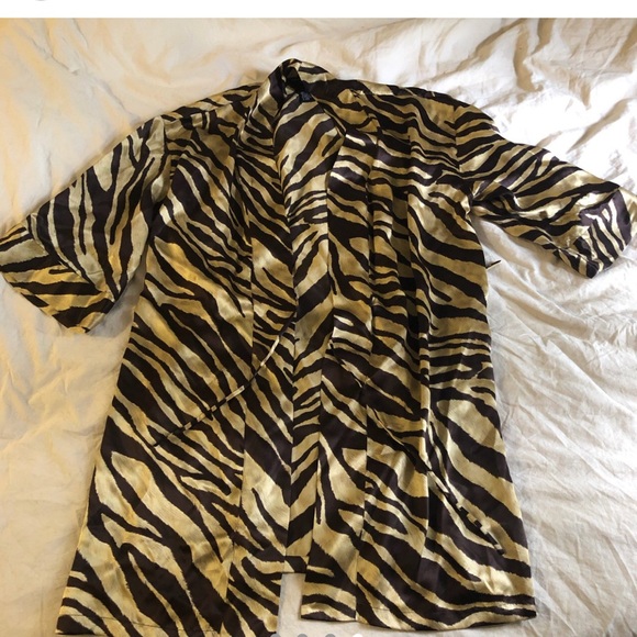 SILK ROBE/DRESS SET - Picture 3 of 4